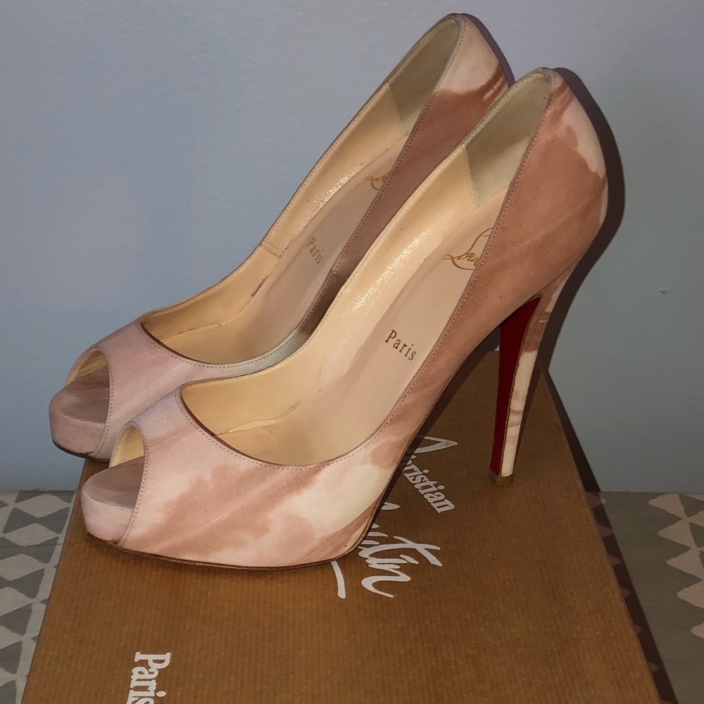 Christian Louboutin Very Prive 120 Calf Woodstock